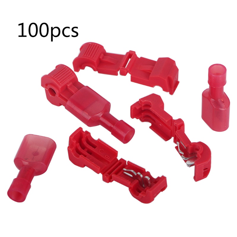 Set 100 Đầu Nối Dây Co Nhiệt Chữ T Chuyên Dụng