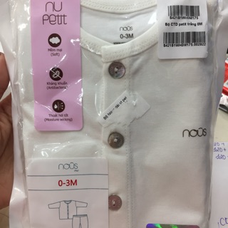Set 2 bộ nous sơ sinh cho bé
