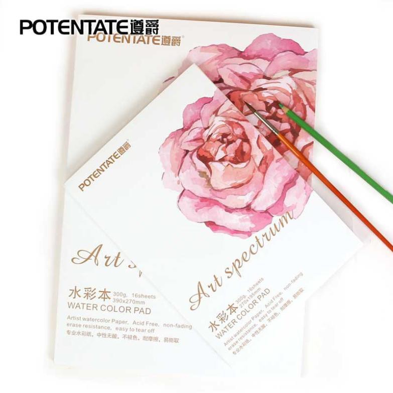 SỔ MÀU NƯỚC POTENTATE A3 thiếu(27x39cm)