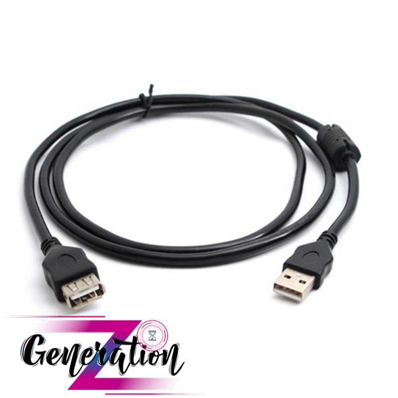 Dây USB nối dài màu đen