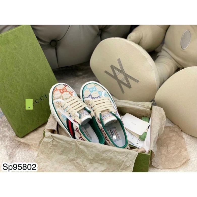 Giày Sneaker GC Nam Nữ Thêu Logo Full Box - Giày GC SPF Full Box Bill