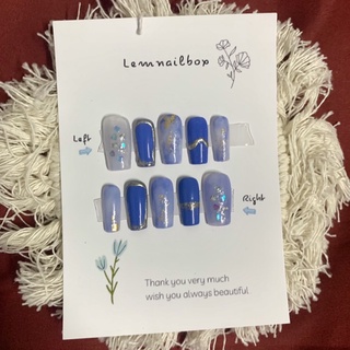NAILBOX xanh dương design sang chảnh