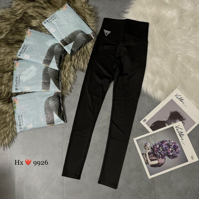 Quần legging gen bụng nâng mông kèm túi hàng QCL1