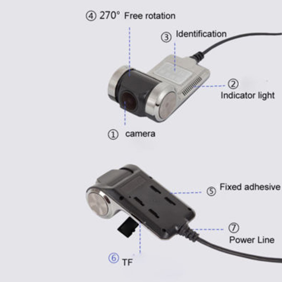 Camera Hành Trình U6 1080p Wifi Dvr Hỗ Trợ Quay Đêm Cho Xe Hơi | BigBuy360 - bigbuy360.vn