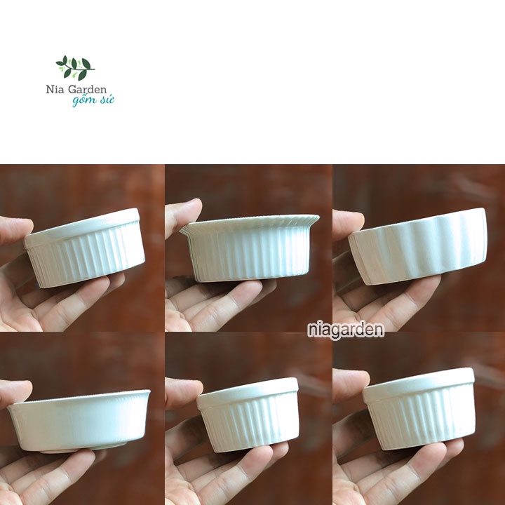 Khuôn sứ làm bánh plan bánh nướng nhiều mẫu - GS5