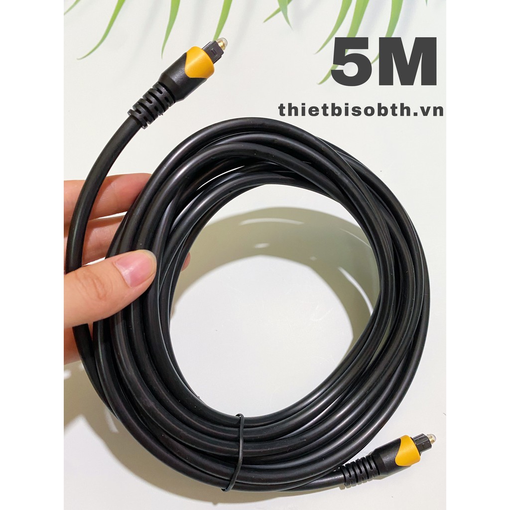 Dây Audio Quang sợi to 6.0  Dài 5M-Sản phẩm cao cấp