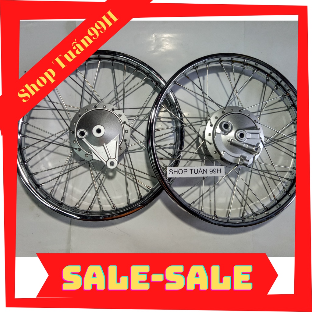 Bánh căm zin Wave Niềng Goshi dành cho Wave@ , Blade, Ws110 thắng đùm trước sau