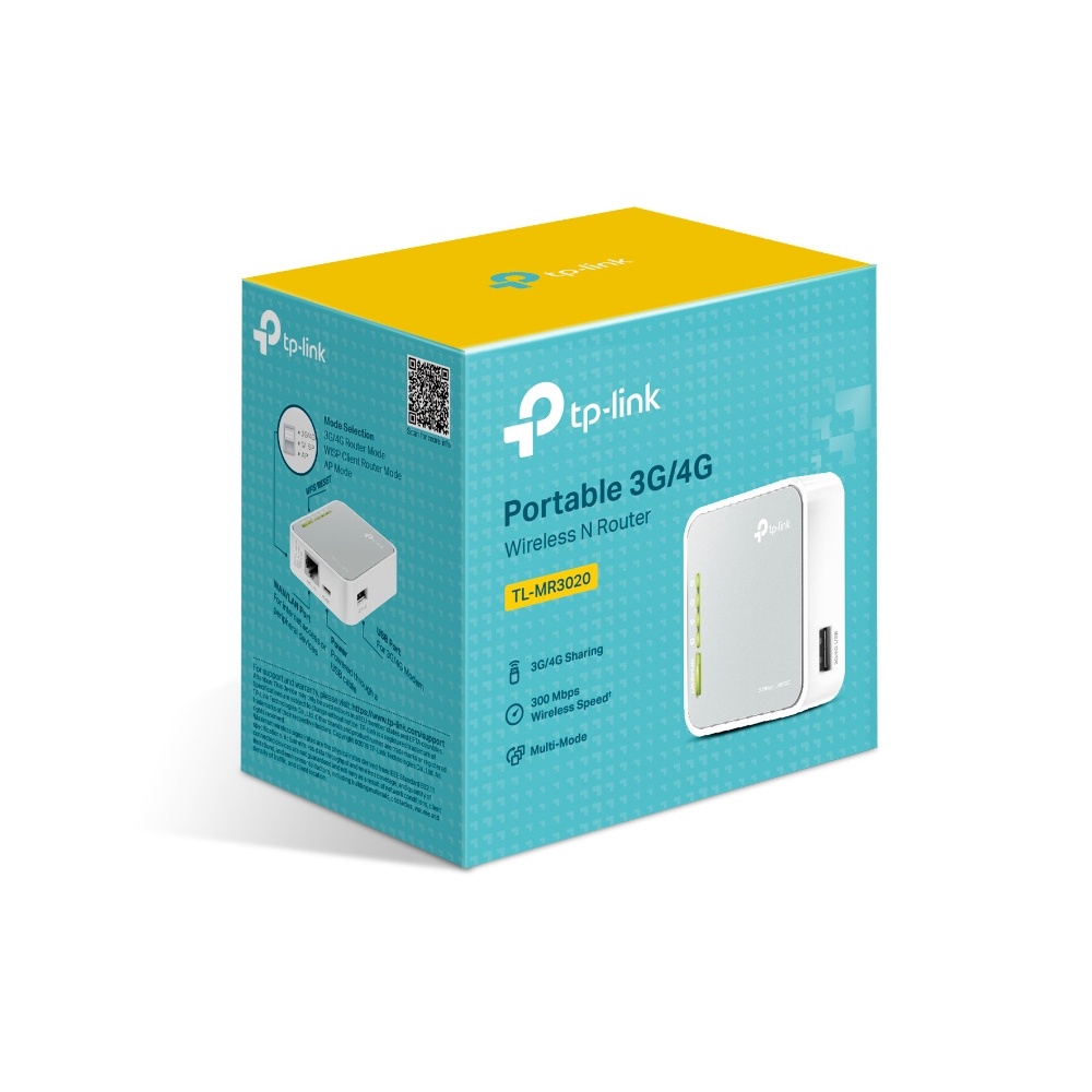 Thiết Bị Phát Wifi Không Dây Tp-Link Tl-Mr3020 3g 4g Tplink