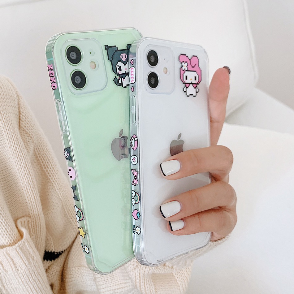 Ốp Điện Thoại Mềm Màu Trong Suốt Cho Iphone 11 12 Pro 12pro Max 12mini 7 8 Plus X Xs Max Xr | BigBuy360 - bigbuy360.vn