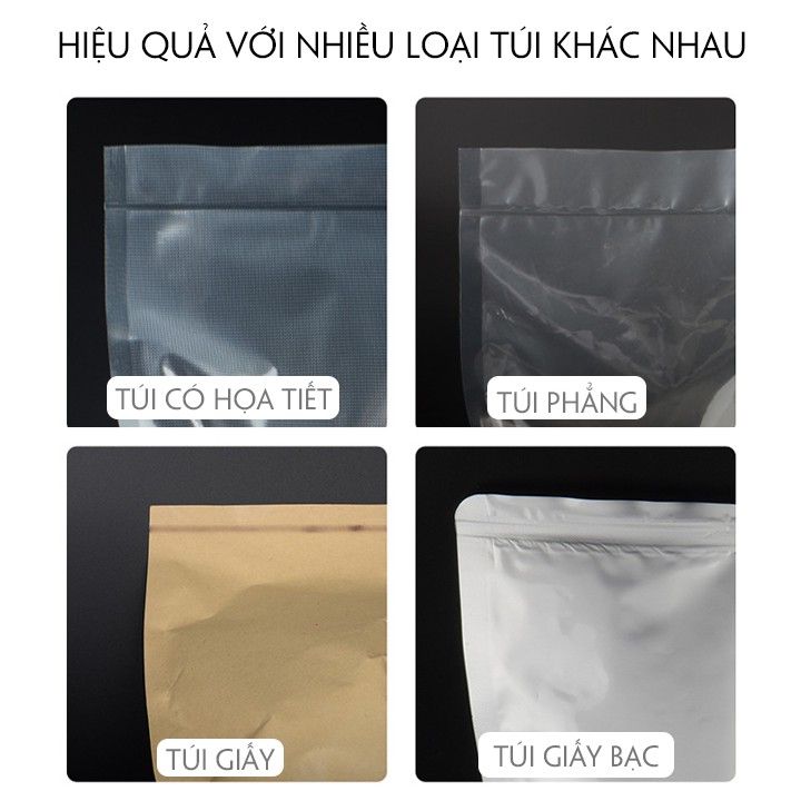 Máy hút chân không thực phẩm Khô và Ướt Hút được tất cả các dạng túi lực hút cực mạnh, Dụng cụ hút chân không gia đình