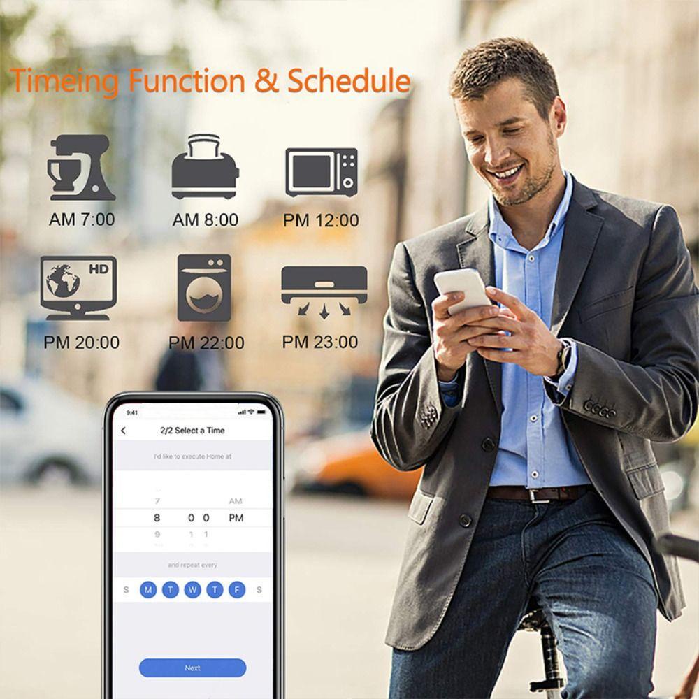 Ổ Cắm Điện Không Dây Thông Minh Chuẩn EU Hỗ Trợ Theo Dõi Sức Khỏe