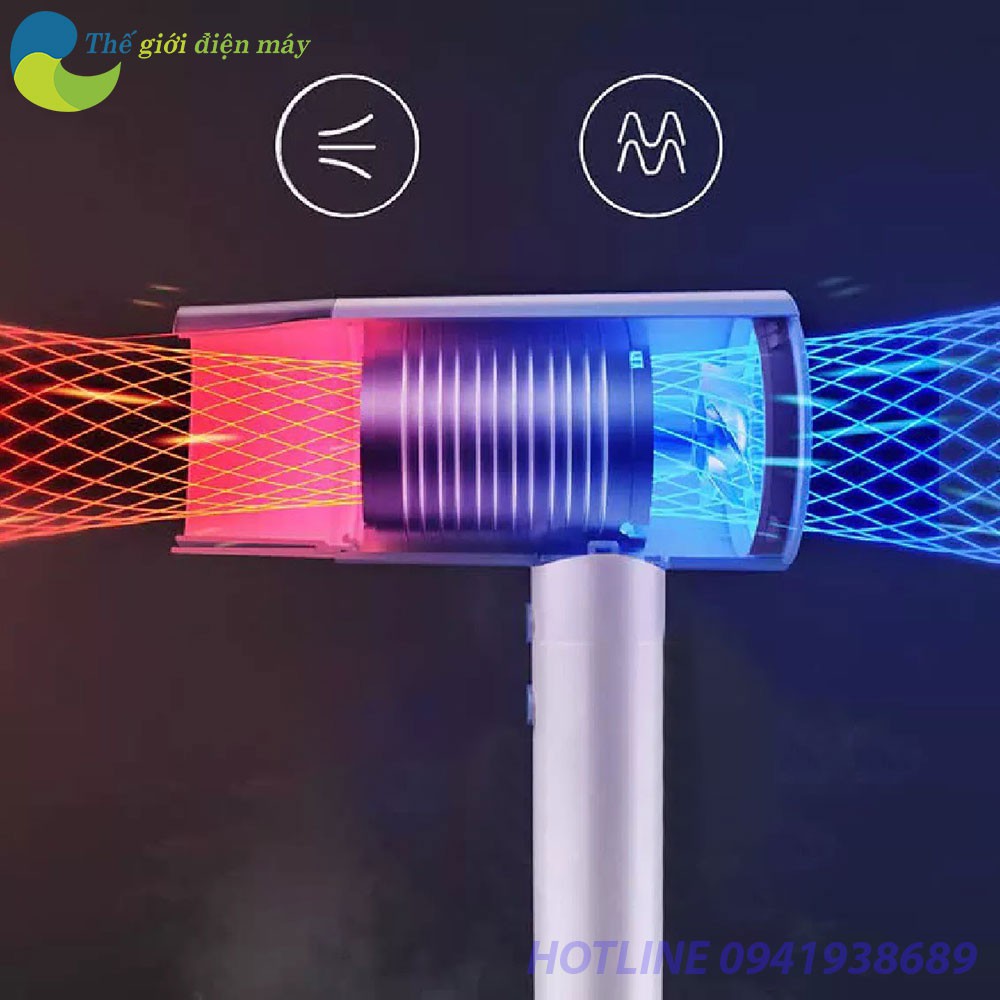 Máy sấy tóc Xiaomi ShowSee A1/A2-W - Bảo hành 1 tháng - Shop Thế Giới Điện Máy