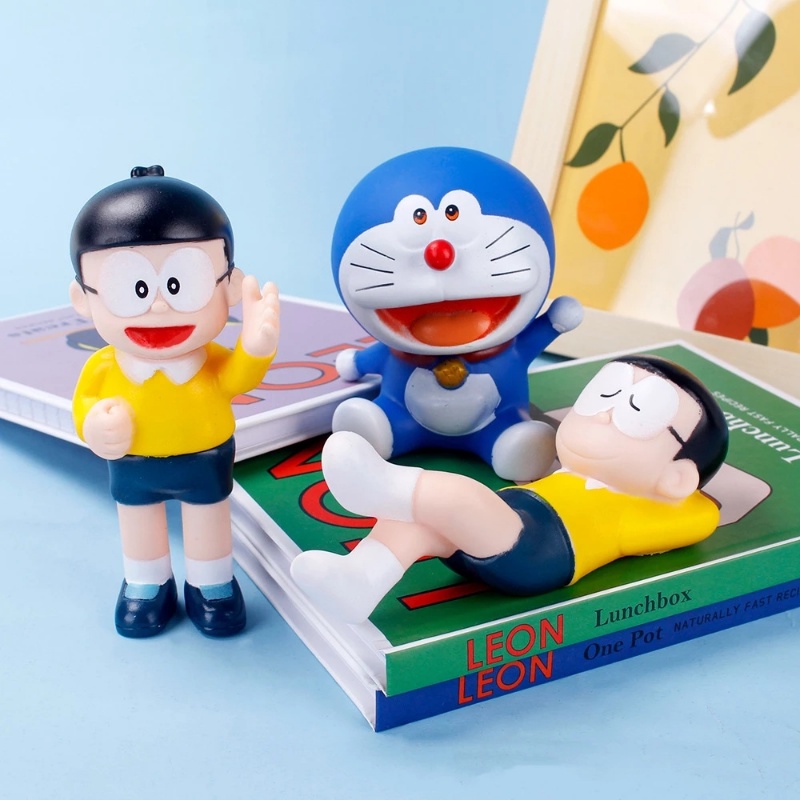 Doraemon Trang Trí Bánh Kem Sinh Nhật Dễ Thương Cho Bé