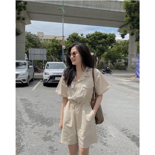 JUMPSUIT RÚT EO - BỘ LIỀN THÂN NGẮN