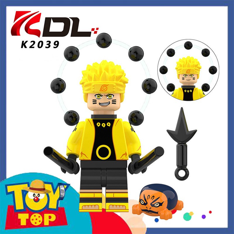 [Một con] Minifigures ghép Naruto Ninja - lắp ráp các mẫu trạng thái Naruto , Hashirama , Kisame siêu hot KDL 806