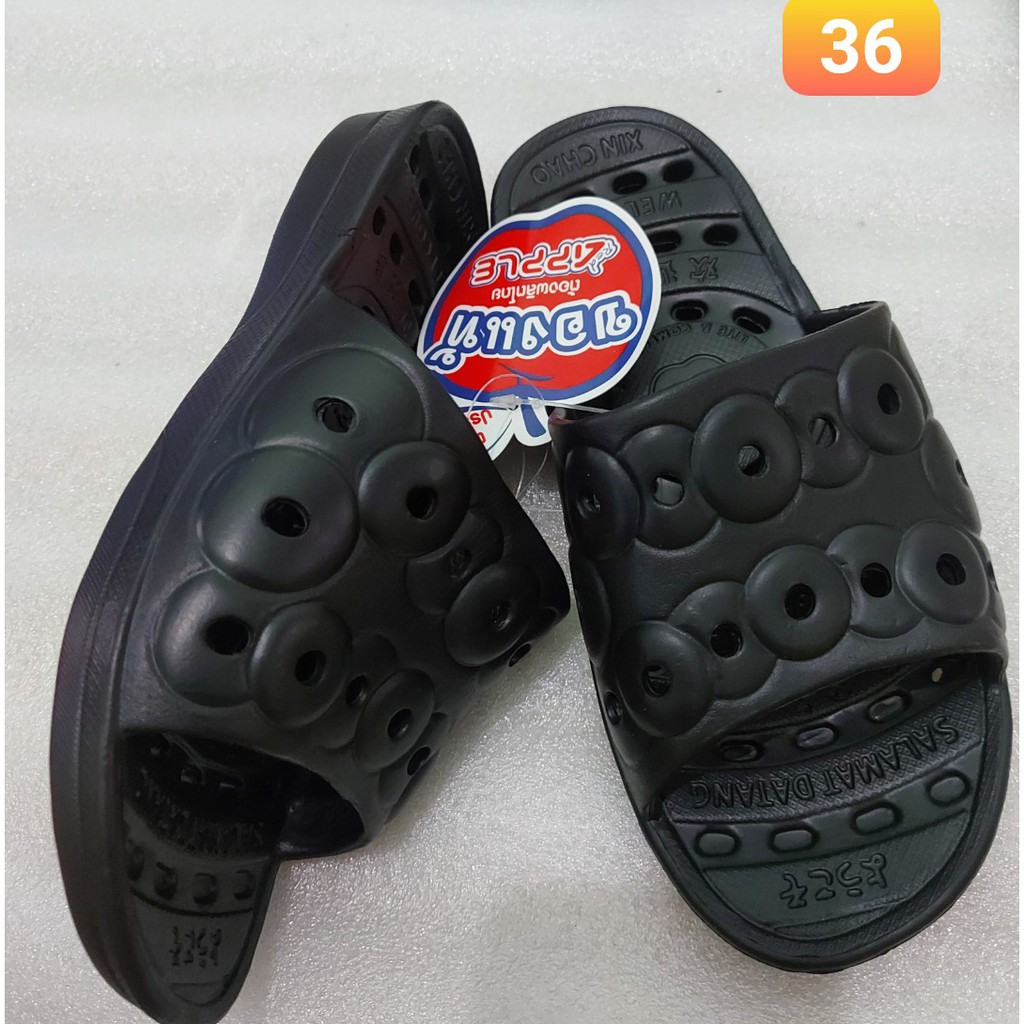 Dép nam nữ mang trong nhà tắm Apple