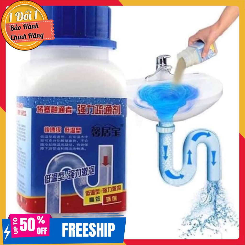 Bột Thông Tắc Cống Cực Mạnh 🚽 FREESHIP🚽 Thông Tắc Cống, Đường Ống, Bồn Cầu, Bồn Rửa Mặt