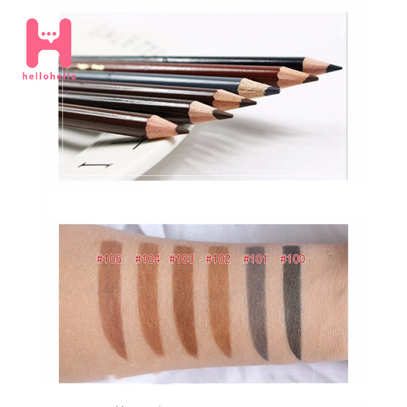 bán Hot  Lông Mày Pencil Waterproof Mỹ Phẩm Lasting Dài 6 Màu Sắc Gjr Hellohello.vn