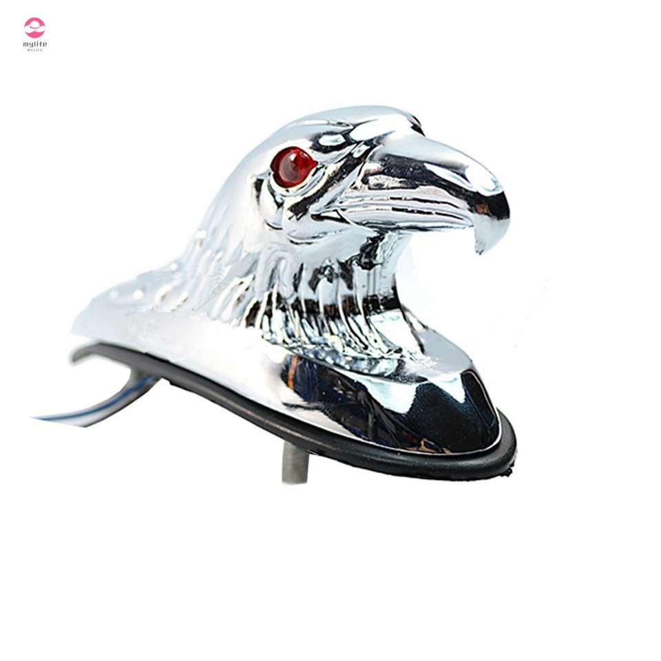 FENDER (MỚI) Tượng đầu chim đại bàng trang trí xe máy/ô tô