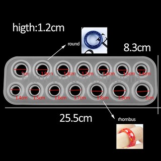 Bảng khuôn Silicon làm Nhẫn đủ size