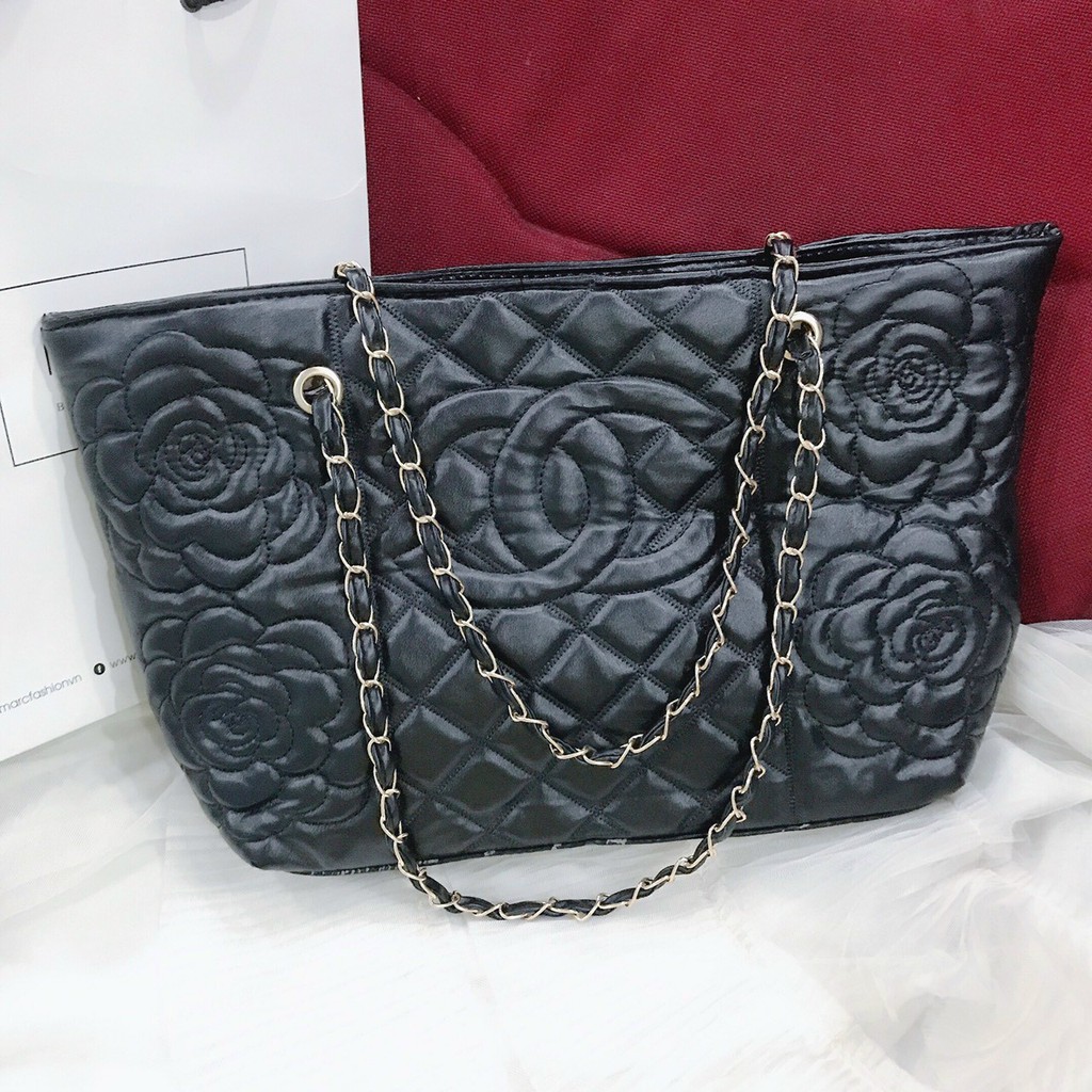 Túi xách thời trang công sở size lớn vừa A4 tiện lợi đựng đồ dùng du lịch - tui tote da khóa bấm