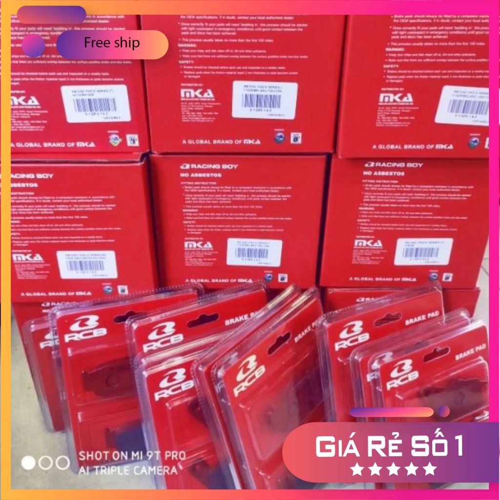 Bố Thắng RCB: SHVN - Ý - 300i - MSX - CBR150 - WAVE 125 - WAVE ZX - Heo Nissin 2 pis