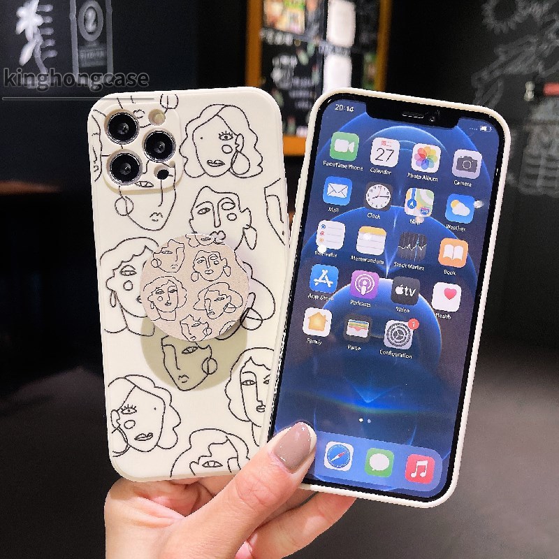 Ốp Lưng Tpu Mềm Họa Tiết Hình Học Cho Iphone 7 11 Pro Max 6 6s 8 Plus 12 Mini 12 Pro Max X Xr Se 2020 6splus 7plus 6plus 8plus Xs Max