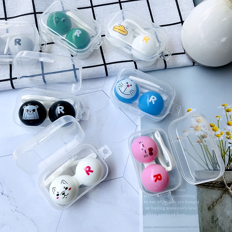 Khay Đựng Lens Dẻo Nhỏ xinh Nhiều Màu (Khay Mini)