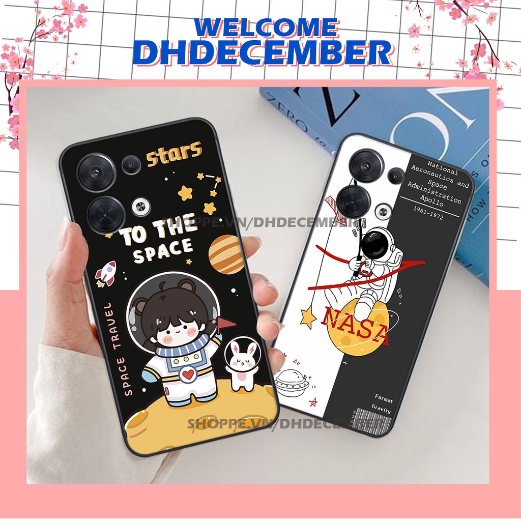 Ốp lưng Oppo RENO 8 5G - RENO 8Z 5G 3D GẤU- CỰC XINH - ĐÁNG YÊU-SIÊU XINH XẮN