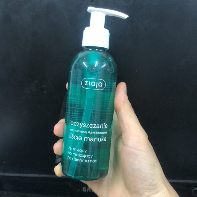 Sữa rửa mặt da dầu Ziaja Manuka