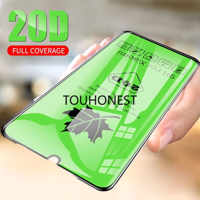 Kính Cường Lực 20D Bảo Vệ Toàn Màn Hình Cho Xiaomi Mi 10t 12 11 Lite 12i 13 Poco C40 10T Pro Screen Protector Tempered Glass Full Cover Protective Film 20D