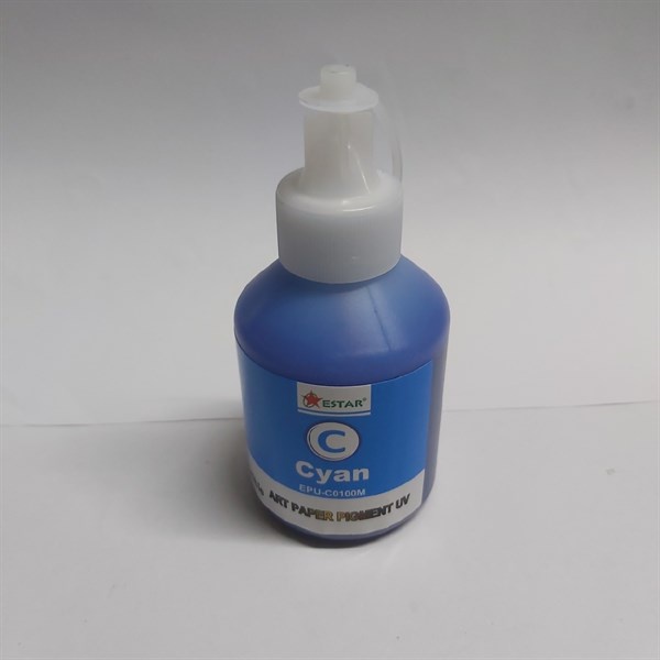 Mực dầu Pigment UV Estar uv 100ml dùng cho máy in phun màu Epson T50 / T60 / L310 / L805