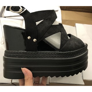 Giày sandal đế xuồng S114D