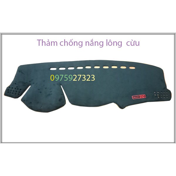 Thảm taplo lông cừu  HUYNDAI GRAN I10 < 2016 -2019>