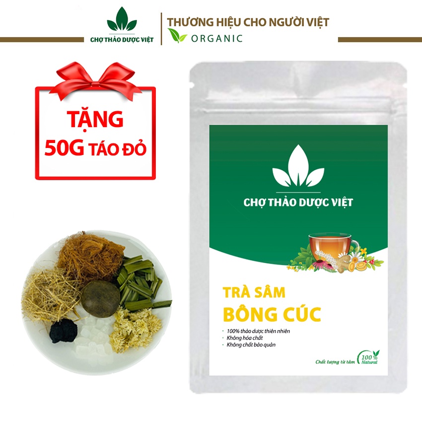 5 Set Sâm Bông Cúc (Mát Gan, Thanh Nhiệt) - Set Nấu 5-7 Lít Nước