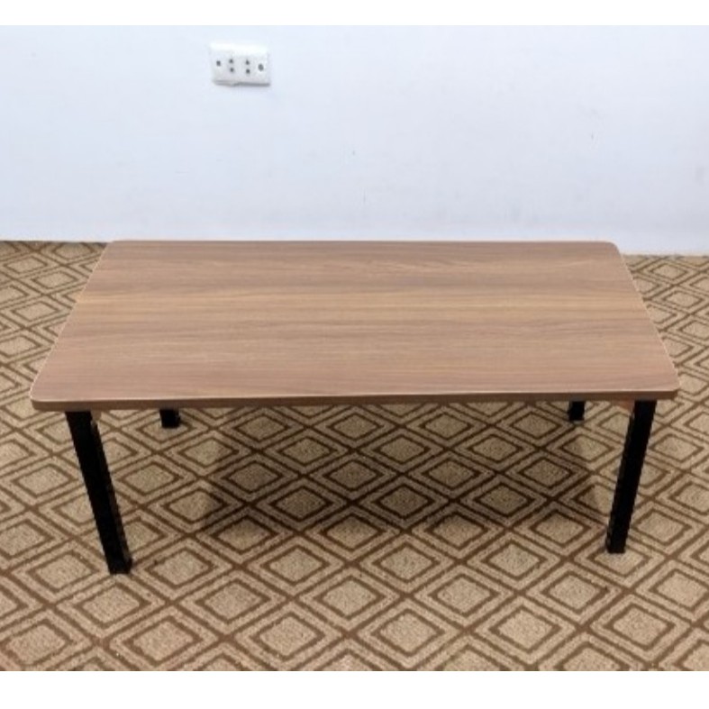 Bàn gỗ 𝐠𝐚̂́𝐩 𝐠𝐨̣𝐧 chân sắt chữ U, dùng để làm việc, bàn ăn, dễ dàng gấp gọn khi kh | BigBuy360 - bigbuy360.vn