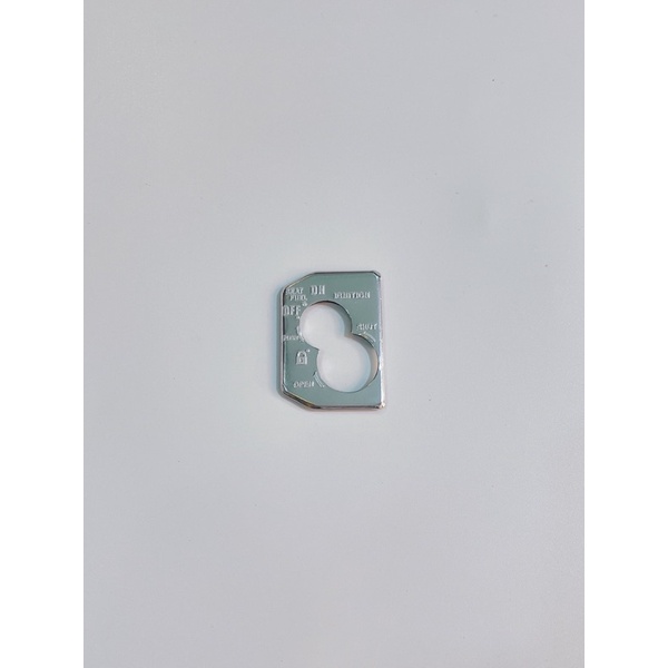 Tem dán khoá nhôm xe Vario 125 đời 2018-2020, WinnerX V1 bảo vệ chống trầy ổ khoá