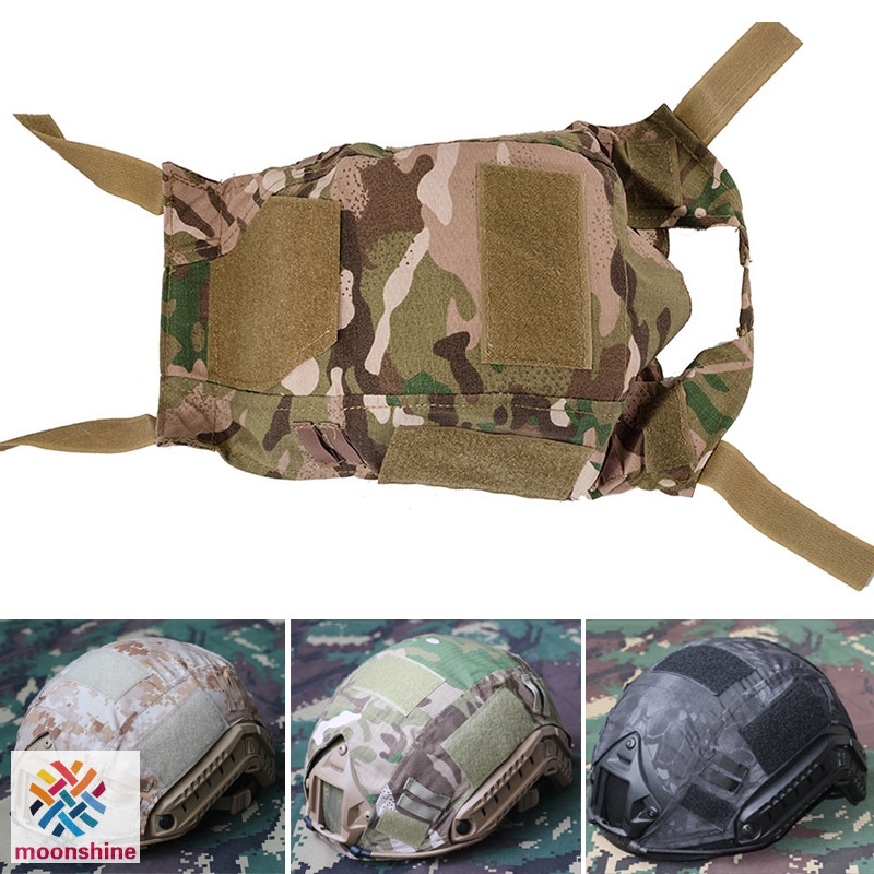 ❤PG❤ Tactical Airsoft Military Paintball Gear Fast Helmet Cover Accessories for CS Hunting