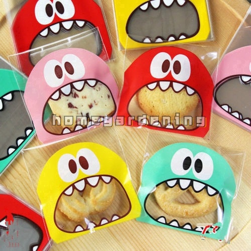Set 100 Túi Bóng Kính Đựng Bánh Kẹo