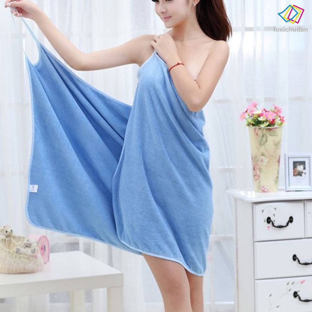 Khăn Tắm Dạng Váy Mau Khô Có Thể Mặc Cho Nữ