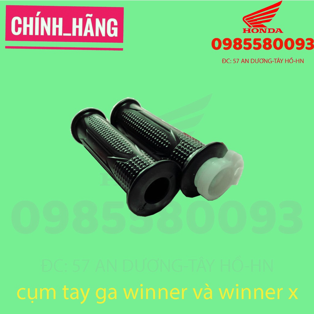 Cùm dây ga + bao tay zin Winner, Winner X