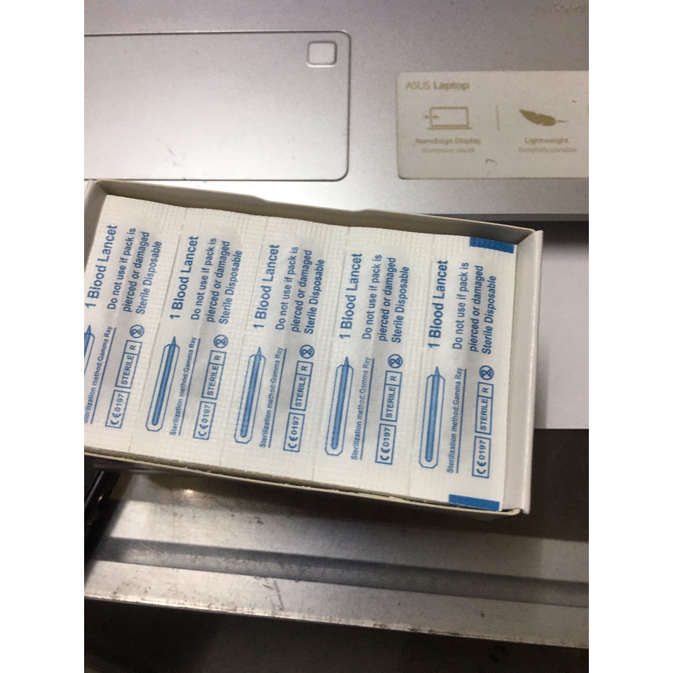 Kim chích mụn - Kim nể mụn - Hộp 200c