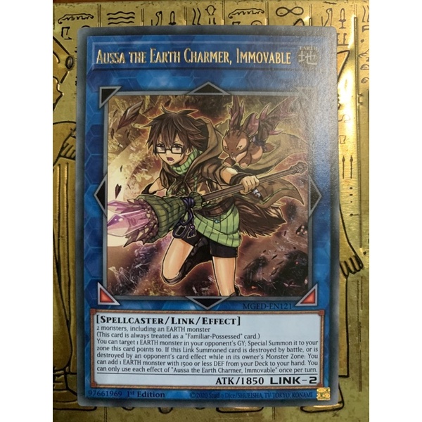 Bài yugioh: aussa the earth charmer, immovable