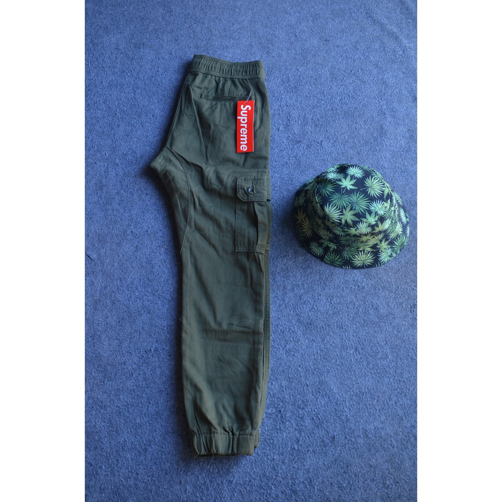 QUẦN SUPREME XANH RÊU-DRAGON STORE THỦ ĐỨC