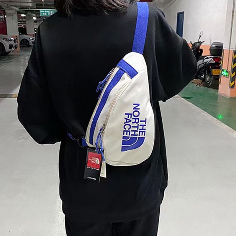 Túi đeo Chéo Nam Nữ The Face North Chất Liệu Vải Chống Thấm Nước Phong Cách Hàn Quốc - Túi Bao Tử Unisex