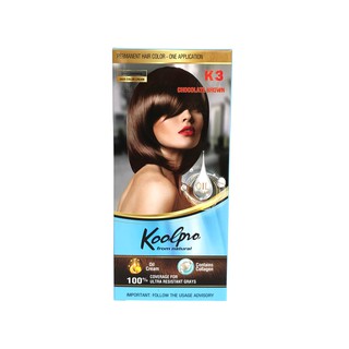 [100% PHỦ BẠC]Thuốc nhuộm tóc phủ bạc KoolPro