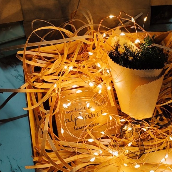 Đèn Led đom đóm trang trí quà tặng talisman