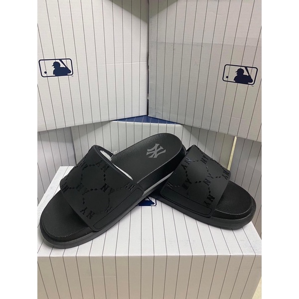 Dép MLB Diamond logo NY chìm chính hãng mẫu mới