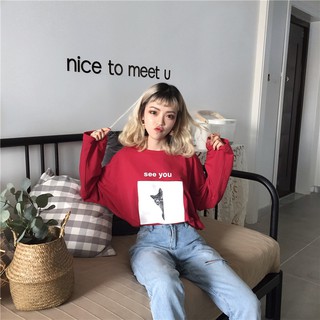 A77 Áo harajuku mèo con dễ thương