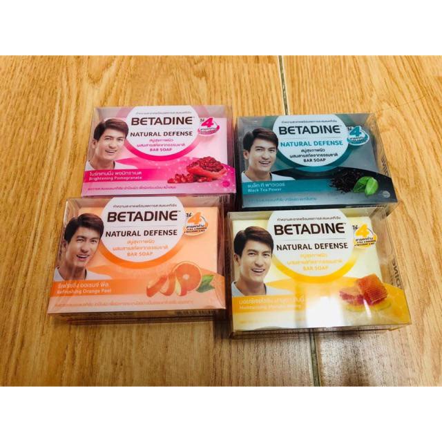 Xà phòng kháng khuẩn Betadine Natural Defense 110g